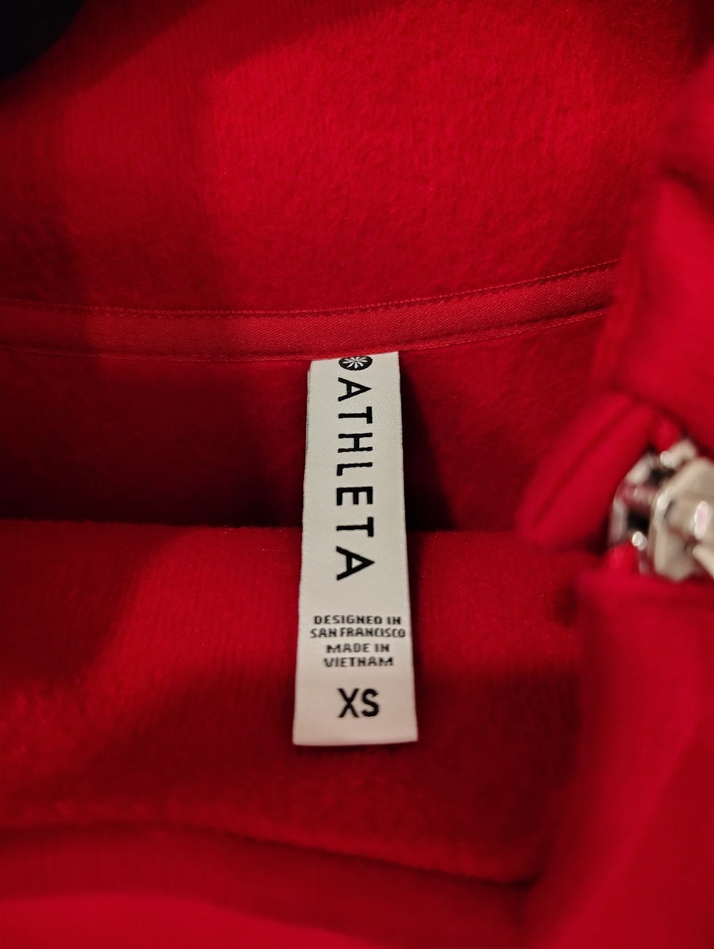 Athleta Cozy Karma Asymmetrical Mock Neck Sweater - Picture 5 of 6